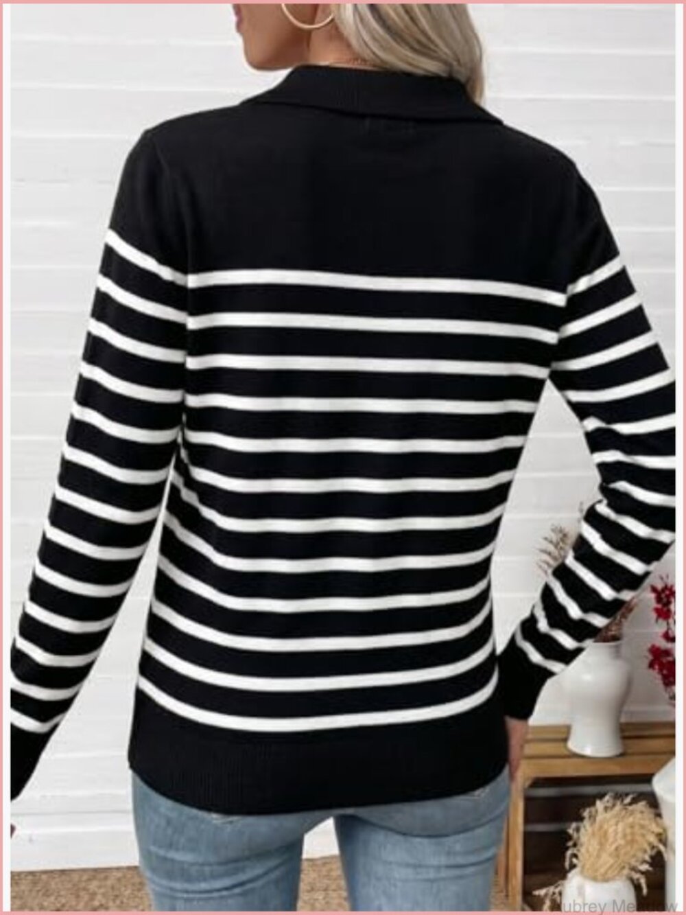 Lightweight Wool Blend Long Sleeve Lapel Collar Button Down Cardigan - Picture 6 of 7